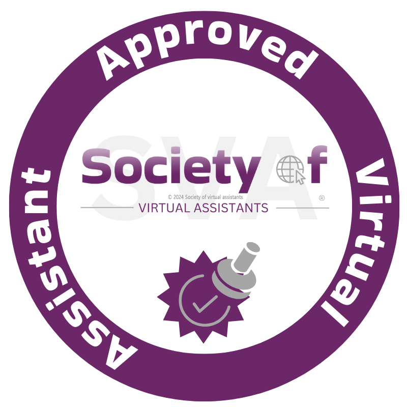 2024 Society of Virtual Assistants Logo All rights reserved