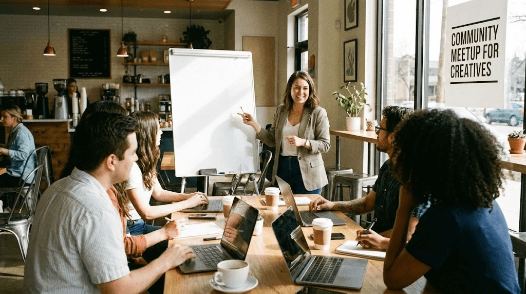 Show up where your ideal clients already are