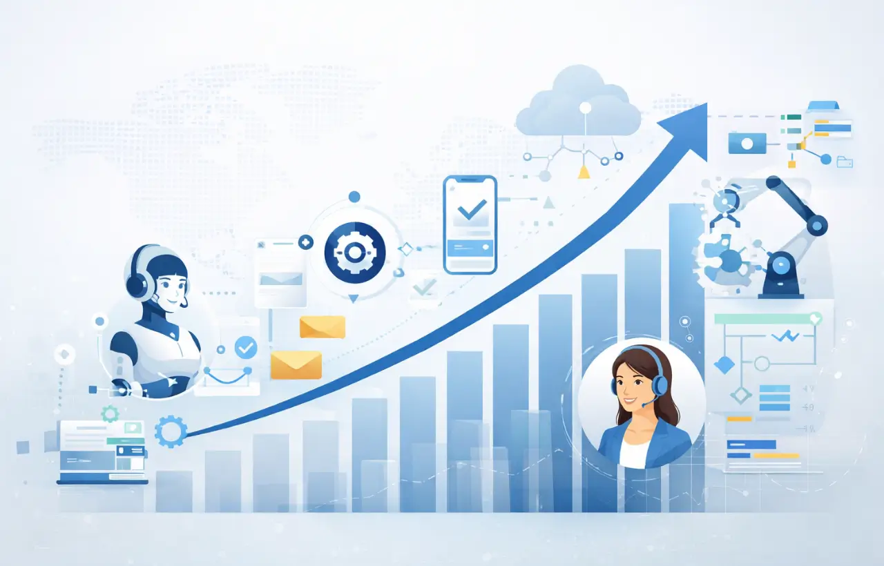 Business growth supported by scalable systems and virtual assistant support