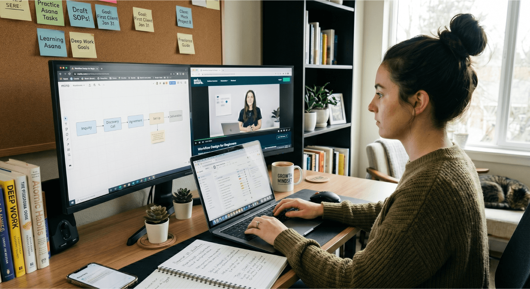 Sample virtual assistant portfolio showcasing organization and workflow skills